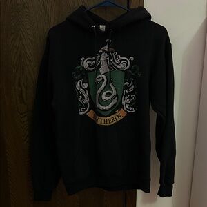 Jerzees Black Slytherin Hoodie